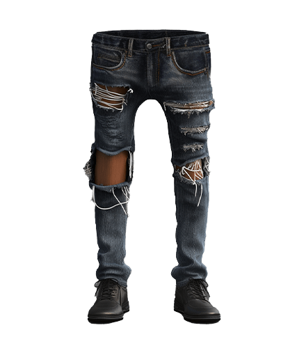 Jeans déchiré